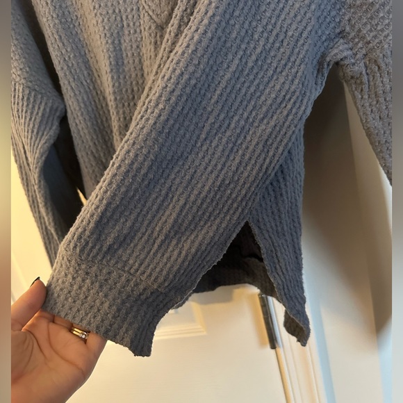 Long sleeve top, blue size m - Picture 4 of 5